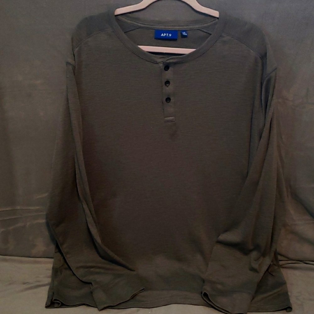 Apt 9 Henley Long Sleeve
